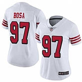 Women Nike 49ers 97 Nick Bosa White 2019 NFL Draft First Round Pick Color Rush Vapor Untouchable Limited Jersey Dzhi,baseball caps,new era cap wholesale,wholesale hats